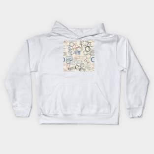 Awesome Stamps Kids Hoodie